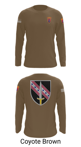 Long Sleeve Performance Shirt, 6/54th SFAB, National Guard, Teamtime, Team time, sublimation, custom sports apparel, team uniforms, spirit wear, spiritwear, sports uniforms, custom shirts, team store, custom team store, fundraiser sports, apparel fundraiser