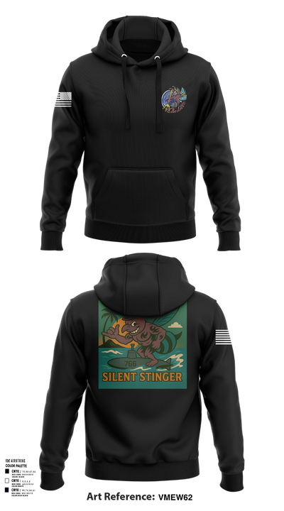 USS CHARLOTTE SSN 766 29981241 Hoodie - 103