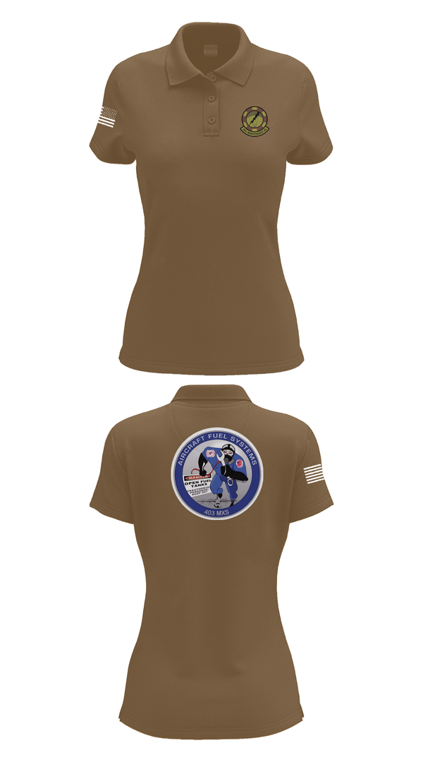 Womens Short Sleeve Performance Polo, 403 MXS, , Teamtime, Team time, sublimation, custom sports apparel, team uniforms, spirit wear, spiritwear, sports uniforms, custom shirts, team store, custom team store, fundraiser sports, apparel fundraiser