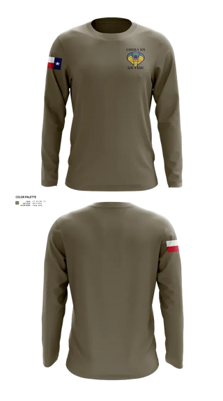 Long Sleeve Performance Shirt, 3BN/6BDE Cobras, Army, Teamtime, Team time, sublimation, custom sports apparel, team uniforms, spirit wear, spiritwear, sports uniforms, custom shirts, team store, custom team store, fundraiser sports, apparel fundraiser