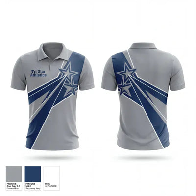 Tri Star Athletics 49384812 Short Sleeve Performance Polo - 1