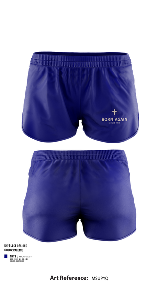 Ranger Panties, Born Again Ministry, , Teamtime, Team time, sublimation, custom sports apparel, team uniforms, spirit wear, spiritwear, sports uniforms, custom shirts, team store, custom team store, fundraiser sports, apparel fundraiser