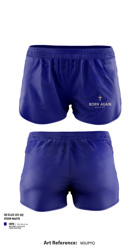 Ranger Panties, Born Again Ministry, , Teamtime, Team time, sublimation, custom sports apparel, team uniforms, spirit wear, spiritwear, sports uniforms, custom shirts, team store, custom team store, fundraiser sports, apparel fundraiser