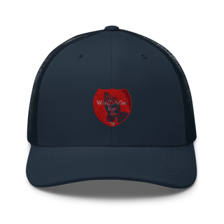 WeAllWeGot~Family First 22026589 Retro Trucker Hat | Yupoong 6606