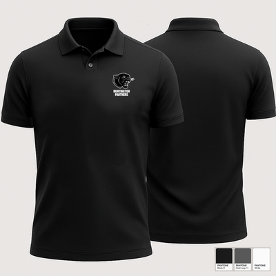 Huntington Junior High School Basketball 78559210 Short Sleeve Performance Polo - 1