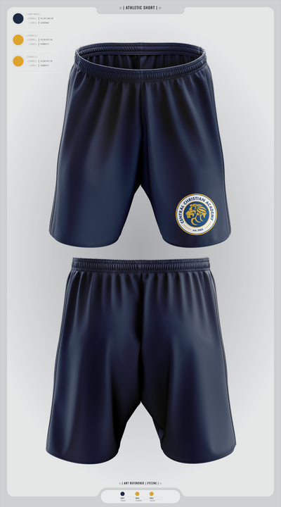 Wichita Lions 53633609 Athletic Shorts With Pockets - 1