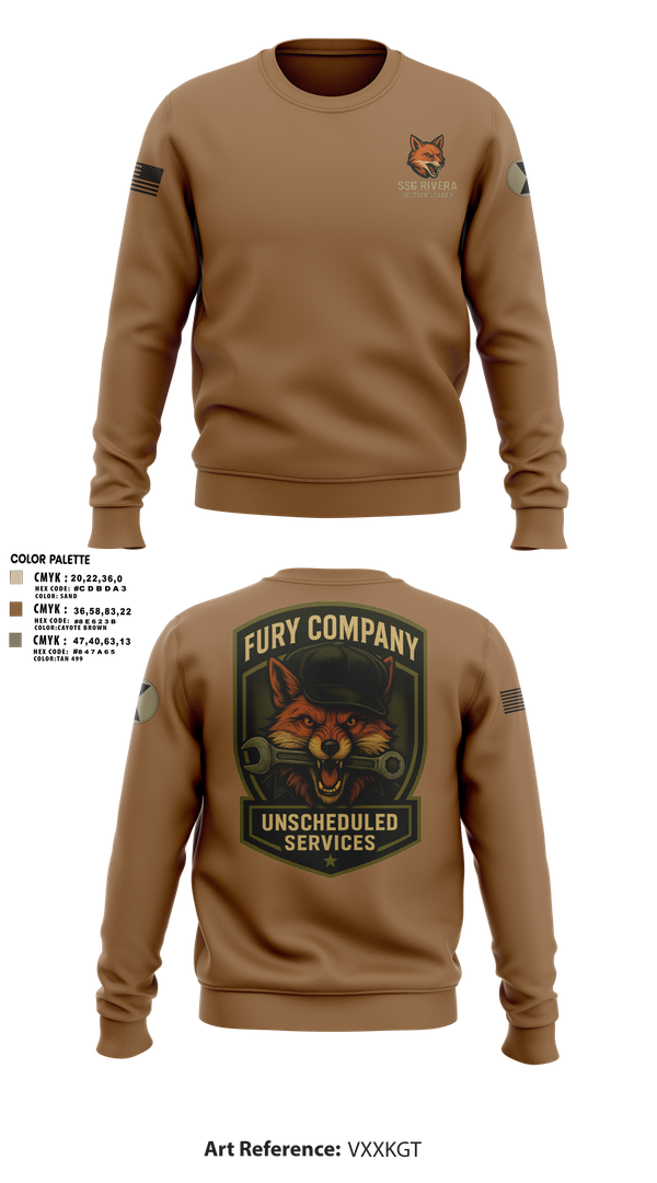 Crew Neck Sweatshirt, Unscheduled Service, , Teamtime, Team time, sublimation, custom sports apparel, team uniforms, spirit wear, spiritwear, sports uniforms, custom shirts, team store, custom team store, fundraiser sports, apparel fundraiser