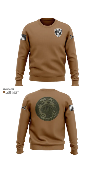 Crew Neck Sweatshirt, 1-200, National Guard, Teamtime, Team time, sublimation, custom sports apparel, team uniforms, spirit wear, spiritwear, sports uniforms, custom shirts, team store, custom team store, fundraiser sports, apparel fundraiser