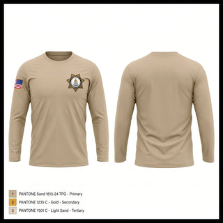 Long Sleeve Performance Shirt, Sacramento sheriff, Police, Teamtime, Team time, sublimation, custom sports apparel, team uniforms, spirit wear, spiritwear, sports uniforms, custom shirts, team store, custom team store, fundraiser sports, apparel fundraiser