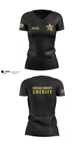 Roseau County Sheriff’s Office Women's Short Sleeve V-neck Shirt - 5
