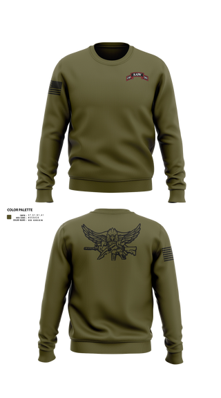 Crew Neck Sweatshirt, Chicago Field Office, Police, Teamtime, Team time, sublimation, custom sports apparel, team uniforms, spirit wear, spiritwear, sports uniforms, custom shirts, team store, custom team store, fundraiser sports, apparel fundraiser