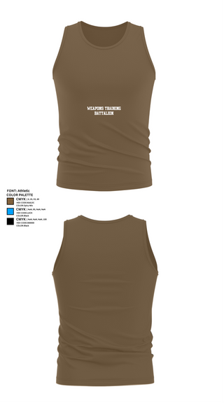 Tank Top, Weapons Training Battalion, Marines, Teamtime, Team time, sublimation, custom sports apparel, team uniforms, spirit wear, spiritwear, sports uniforms, custom shirts, team store, custom team store, fundraiser sports, apparel fundraiser