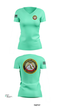 NAVAL AUXILIARY LANDING FIELD SAN CLEMENTE ISLAND 84948296 Women's Short Sleeve V-neck Shirt - 103