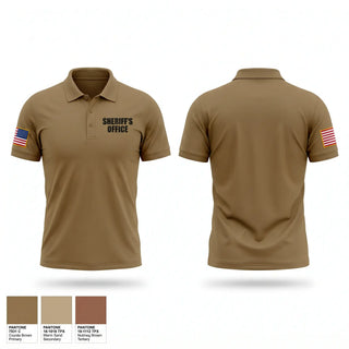 Short Sleeve Performance Polo, Sheriff’s Office, Police, Teamtime, Team time, sublimation, custom sports apparel, team uniforms, spirit wear, spiritwear, sports uniforms, custom shirts, team store, custom team store, fundraiser sports, apparel fundraiser