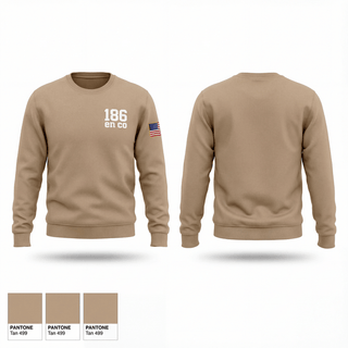 Crew Neck Sweatshirt, 186 en co, National Guard, Teamtime, Team time, sublimation, custom sports apparel, team uniforms, spirit wear, spiritwear, sports uniforms, custom shirts, team store, custom team store, fundraiser sports, apparel fundraiser