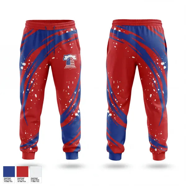 Sweatpants, Liberty Bell Baseball, Baseball, Teamtime, Team time, sublimation, custom sports apparel, team uniforms, spirit wear, spiritwear, sports uniforms, custom shirts, team store, custom team store, fundraiser sports, apparel fundraiser