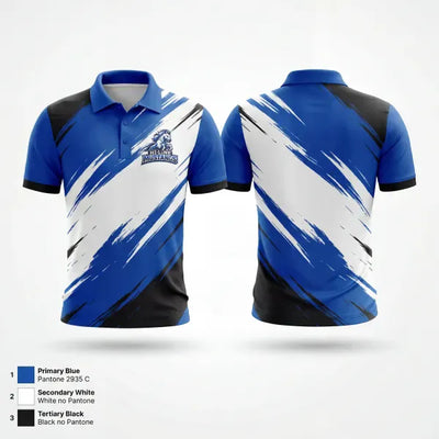 Hi-Line Mustangs 26646275 Short Sleeve Performance Polo - 1