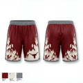 Johnson county longhorns 89950339 Mens Reversible Basketball Shorts - 1