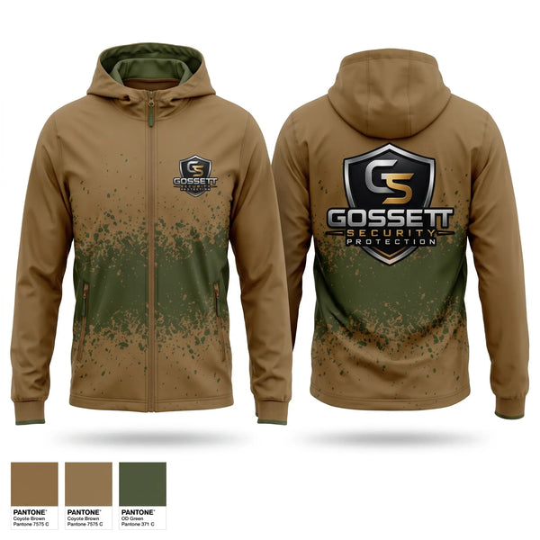 Windbreaker, Gossett security protection, , Teamtime, Team time, sublimation, custom sports apparel, team uniforms, spirit wear, spiritwear, sports uniforms, custom shirts, team store, custom team store, fundraiser sports, apparel fundraiser