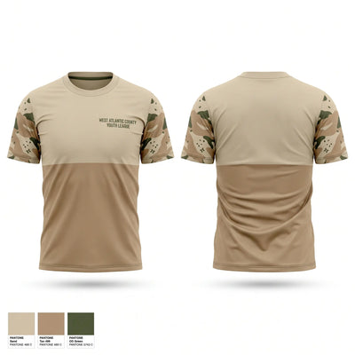 West Atlantic County Youth League Soft Poly Tee Cotton Like Feel - 1