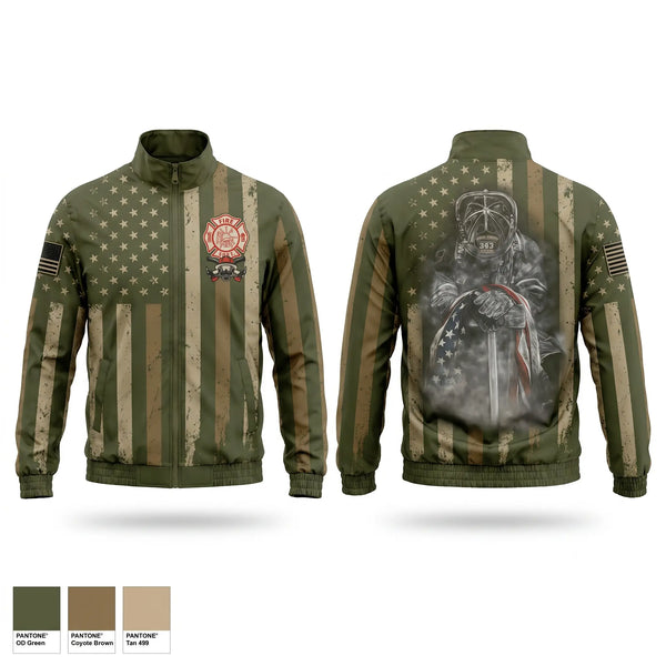 Windbreaker, Middle inlet fire department, Fire Department, Teamtime, Team time, sublimation, custom sports apparel, team uniforms, spirit wear, spiritwear, sports uniforms, custom shirts, team store, custom team store, fundraiser sports, apparel fundraiser