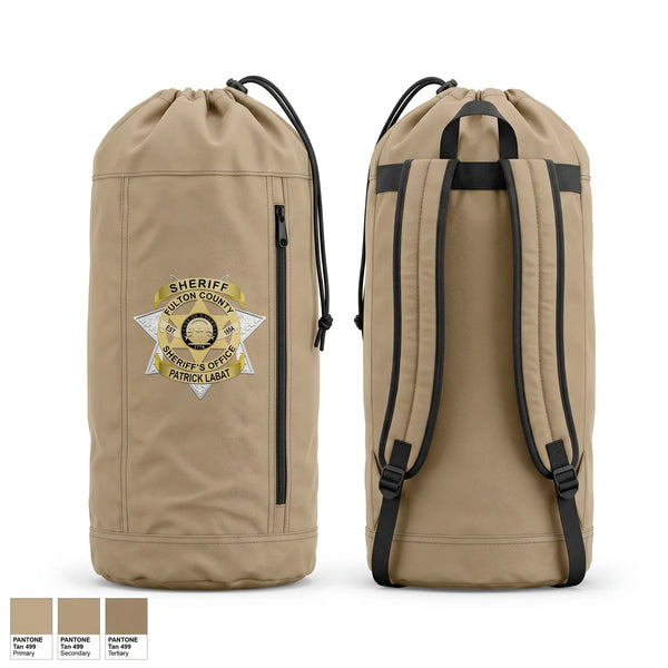 Gear Bag, FULTON COUNTY SHERIFF, Police, Teamtime, Team time, sublimation, custom sports apparel, team uniforms, spirit wear, spiritwear, sports uniforms, custom shirts, team store, custom team store, fundraiser sports, apparel fundraiser