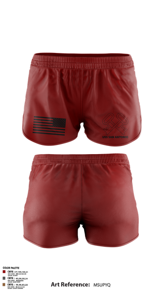 Ranger Panties, Uss San Antonio, Navy, Teamtime, Team time, sublimation, custom sports apparel, team uniforms, spirit wear, spiritwear, sports uniforms, custom shirts, team store, custom team store, fundraiser sports, apparel fundraiser