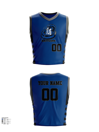 Mens Basketball Jersey, Rattlers, Men's Basketball, Teamtime, Team time, sublimation, custom sports apparel, team uniforms, spirit wear, spiritwear, sports uniforms, custom shirts, team store, custom team store, fundraiser sports, apparel fundraiser