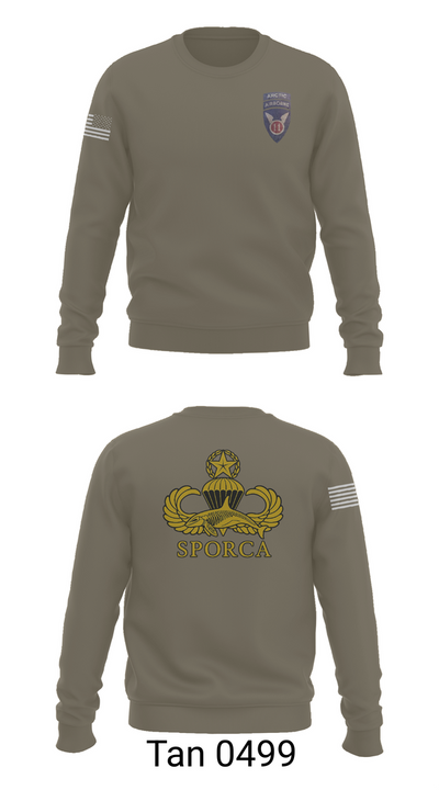 HHC, 725th BSB, 2/11 ABN 60450705 Crew Neck Sweatshirt - 65