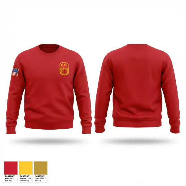 Crew Neck Sweatshirt, 94th AAMDC, Army, Teamtime, Team time, sublimation, custom sports apparel, team uniforms, spirit wear, spiritwear, sports uniforms, custom shirts, team store, custom team store, fundraiser sports, apparel fundraiser