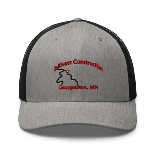 2 Rivers Construction 23011625 Retro Trucker Hat | Yupoong 6606