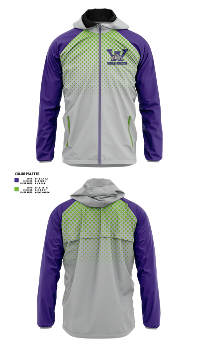 Waukegan Bulldogs Windbreaker - 3