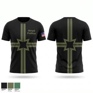 Short Sleeve Performance Shirt, Boyd Police, Police, Teamtime, Team time, sublimation, custom sports apparel, team uniforms, spirit wear, spiritwear, sports uniforms, custom shirts, team store, custom team store, fundraiser sports, apparel fundraiser