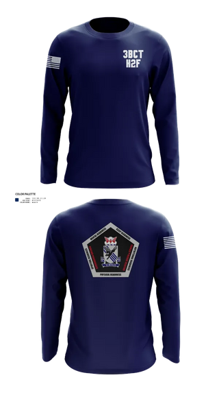 Long Sleeve Performance Shirt, 3BCT H2F, Army, Teamtime, Team time, sublimation, custom sports apparel, team uniforms, spirit wear, spiritwear, sports uniforms, custom shirts, team store, custom team store, fundraiser sports, apparel fundraiser