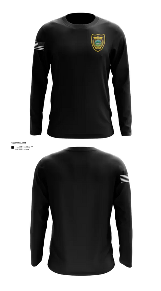 Long Sleeve Performance Shirt, Grant Police Department, Police, Teamtime, Team time, sublimation, custom sports apparel, team uniforms, spirit wear, spiritwear, sports uniforms, custom shirts, team store, custom team store, fundraiser sports, apparel fundraiser