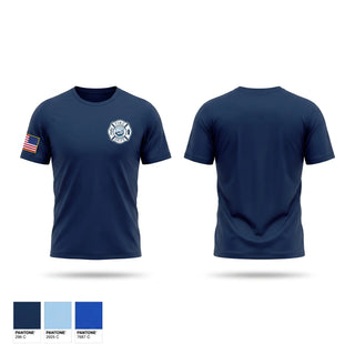 Short Sleeve Performance Shirt, Newport Fire Department, Fire Department, Teamtime, Team time, sublimation, custom sports apparel, team uniforms, spirit wear, spiritwear, sports uniforms, custom shirts, team store, custom team store, fundraiser sports, apparel fundraiser