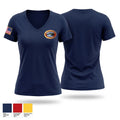 Brighton Fire Rescue Women's Short Sleeve V-neck Shirt - 1