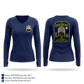 Electronic Monitoring Women's Long Sleeve V-neck Shirt - 1