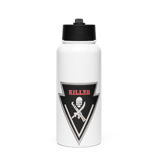 2/11 killer troop 669817 Stainless Steel Water Bottle with a Straw Lid