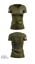 USMS N/AL Women's Short Sleeve V-neck Shirt - 26
