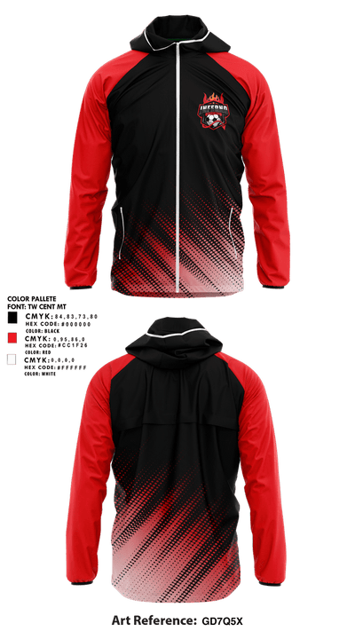 Coventry Inferno 84908841 Windbreaker - 1