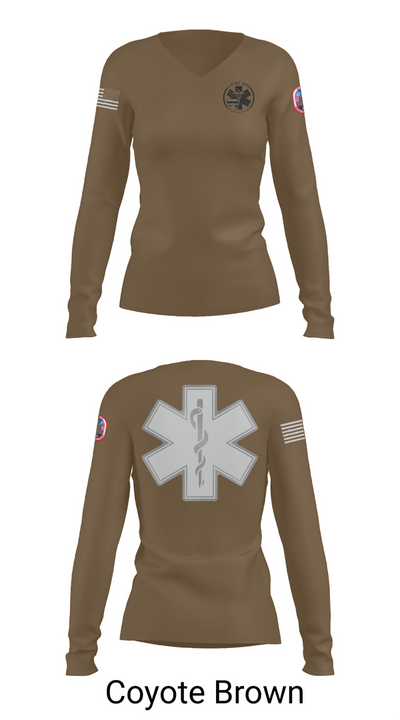 I-STAT EMS 65637212 Women's Long Sleeve V-neck Shirt - 17