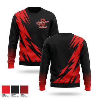 Crew Neck Sweatshirt, Sissonville Lady Indians, Softball, Teamtime, Team time, sublimation, custom sports apparel, team uniforms, spirit wear, spiritwear, sports uniforms, custom shirts, team store, custom team store, fundraiser sports, apparel fundraiser