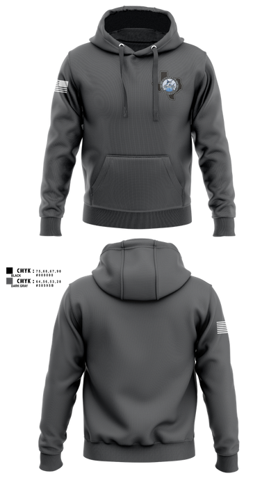 Nueces County Constable PCT4 30073114 Hoodie - 4