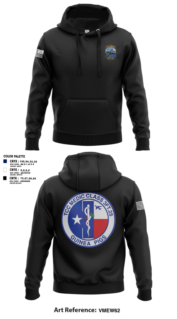 Hoodie, TCC Paramedic Class 3FT.25, , Teamtime, Team time, sublimation, custom sports apparel, team uniforms, spirit wear, spiritwear, sports uniforms, custom shirts, team store, custom team store, fundraiser sports, apparel fundraiser