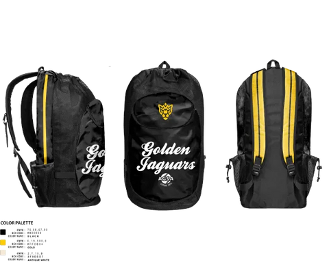 Gear Bag, Golden Jaguars Softball, Softball, Teamtime, Team time, sublimation, custom sports apparel, team uniforms, spirit wear, spiritwear, sports uniforms, custom shirts, team store, custom team store, fundraiser sports, apparel fundraiser