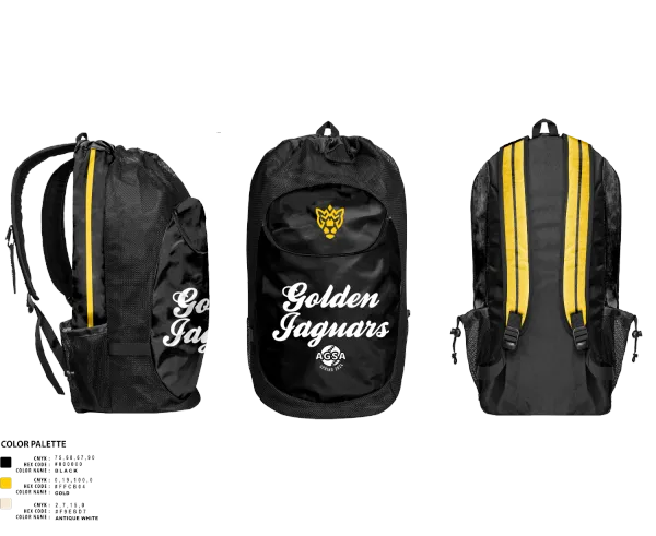 Gear Bag, Golden Jaguars Softball, Softball, Teamtime, Team time, sublimation, custom sports apparel, team uniforms, spirit wear, spiritwear, sports uniforms, custom shirts, team store, custom team store, fundraiser sports, apparel fundraiser