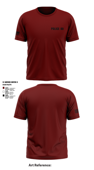 Short Sleeve Performance Shirt, POLICE K9, , Teamtime, Team time, sublimation, custom sports apparel, team uniforms, spirit wear, spiritwear, sports uniforms, custom shirts, team store, custom team store, fundraiser sports, apparel fundraiser