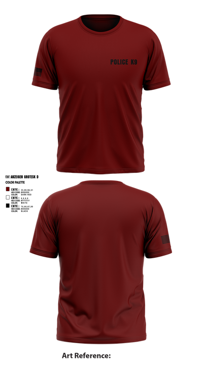 POLICE K9 14845972 Short Sleeve Performance Shirt - 2