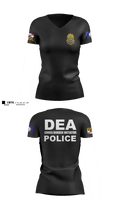 DEA DC 45 13947453 Women's Short Sleeve V-neck Shirt - 2